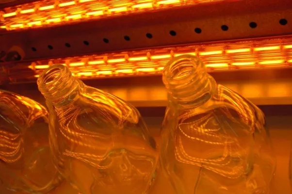 Energy saving glass processing