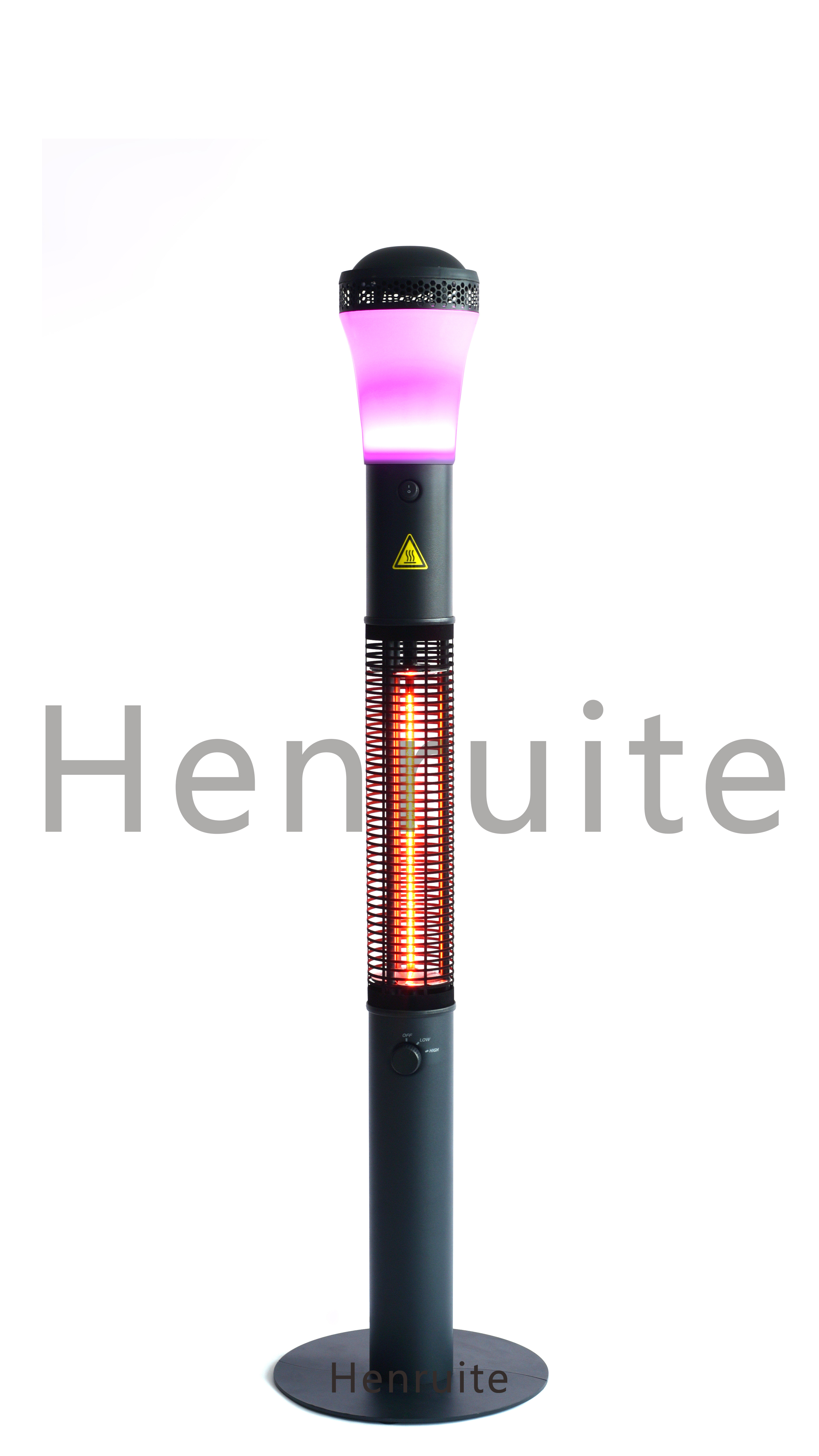 Heater with tip over protection