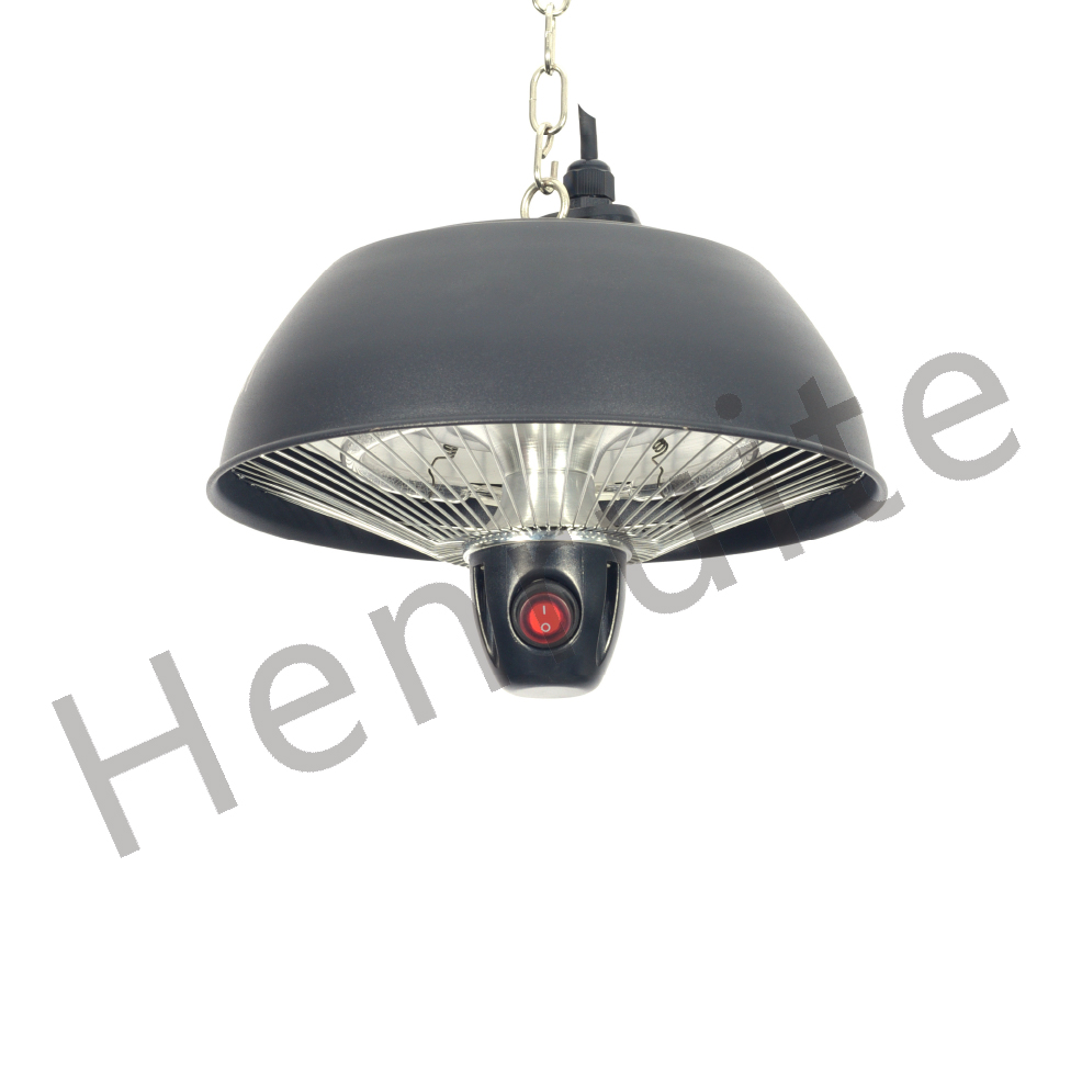 Recessed infrared ceiling heater